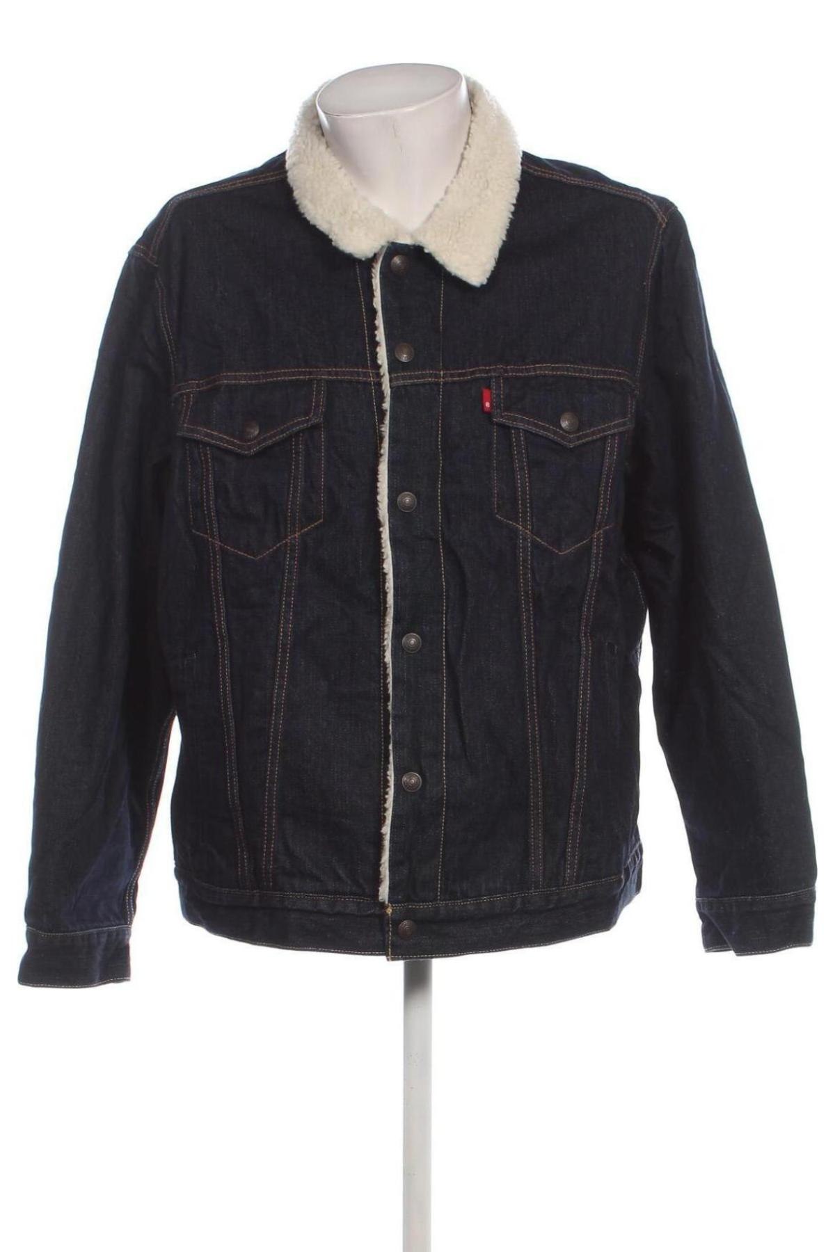 Pánska bunda  Levi's, Veľkosť XL, Farba Modrá, Cena  54,95 €