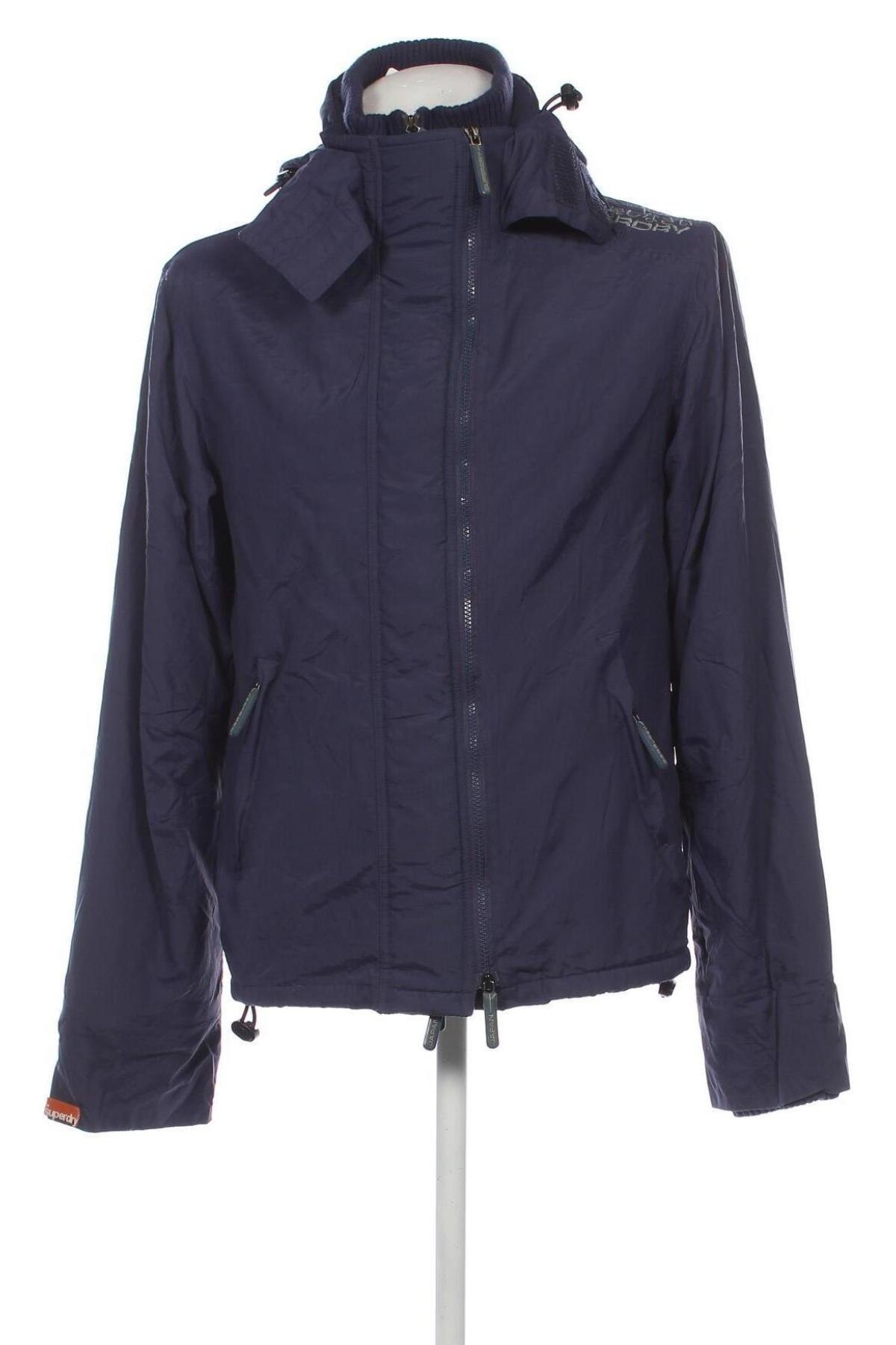 Herrenjacke Superdry, Größe L, Farbe Blau, Preis € 35,99