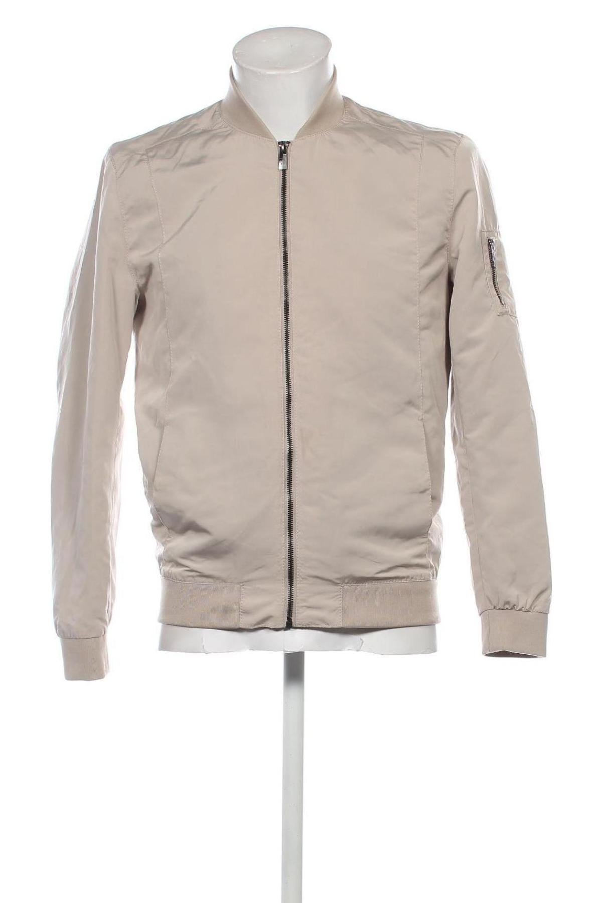 Herrenjacke Zara, Größe M, Farbe Beige, Preis € 15,99