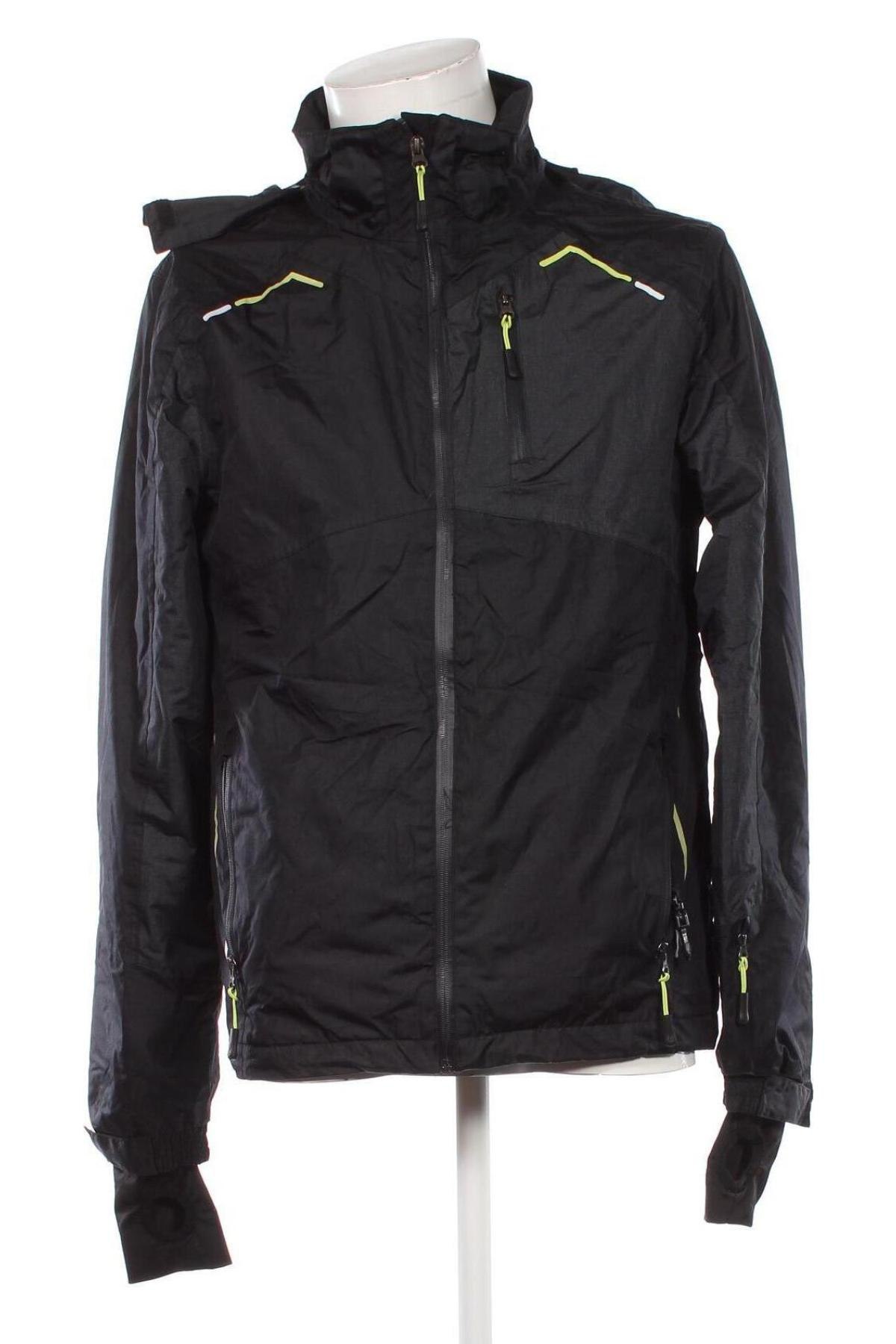 Herrenjacke für Wintersports, Größe M, Farbe Schwarz, Preis 18,99 €