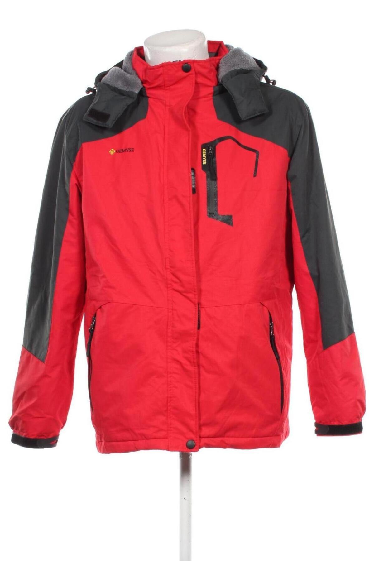 Herrenjacke für Wintersports GEMYSE, Größe L, Farbe Rot, Preis € 36,99