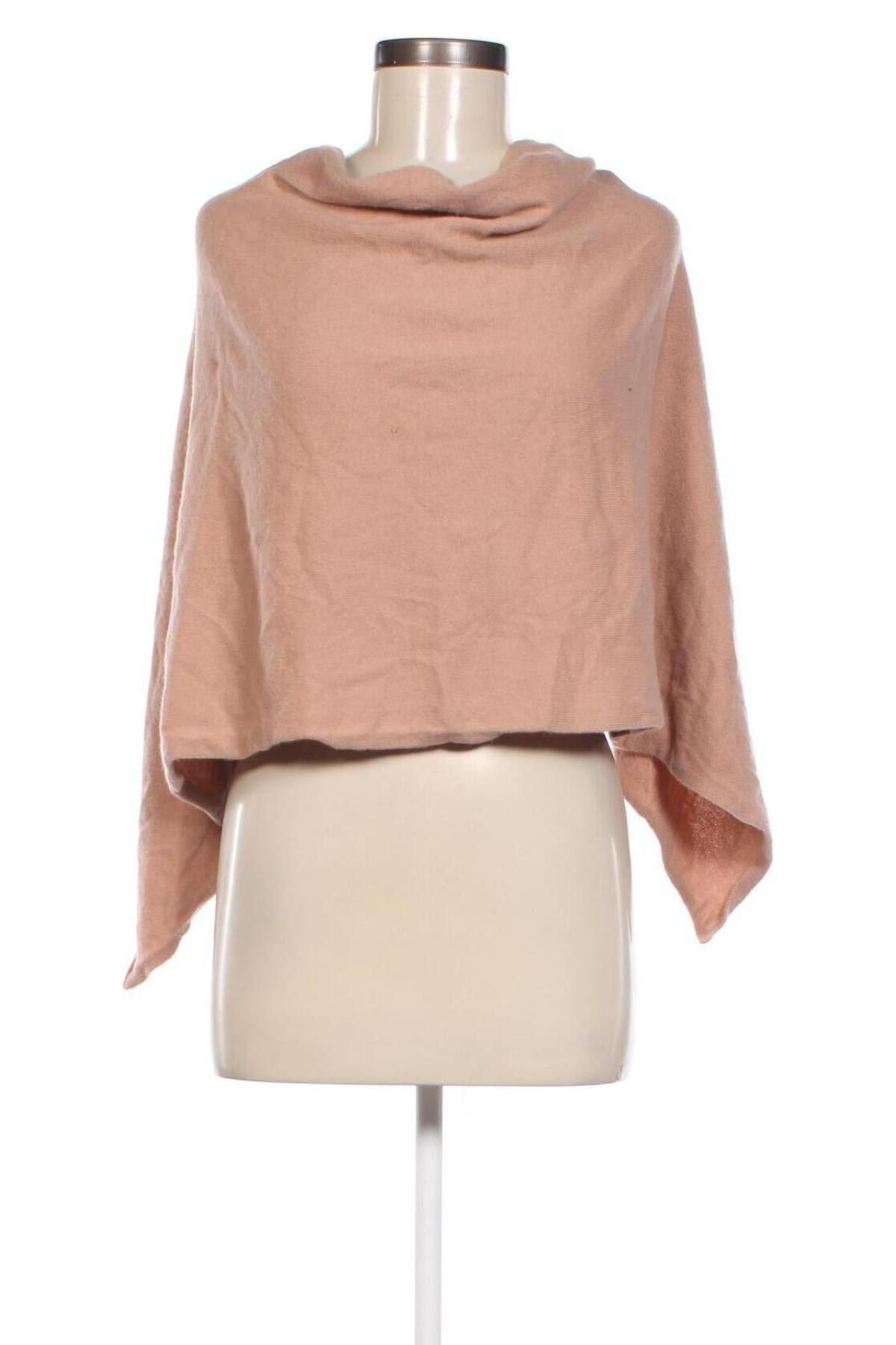 Poncho, Größe M, Farbe Beige, Preis € 8,49