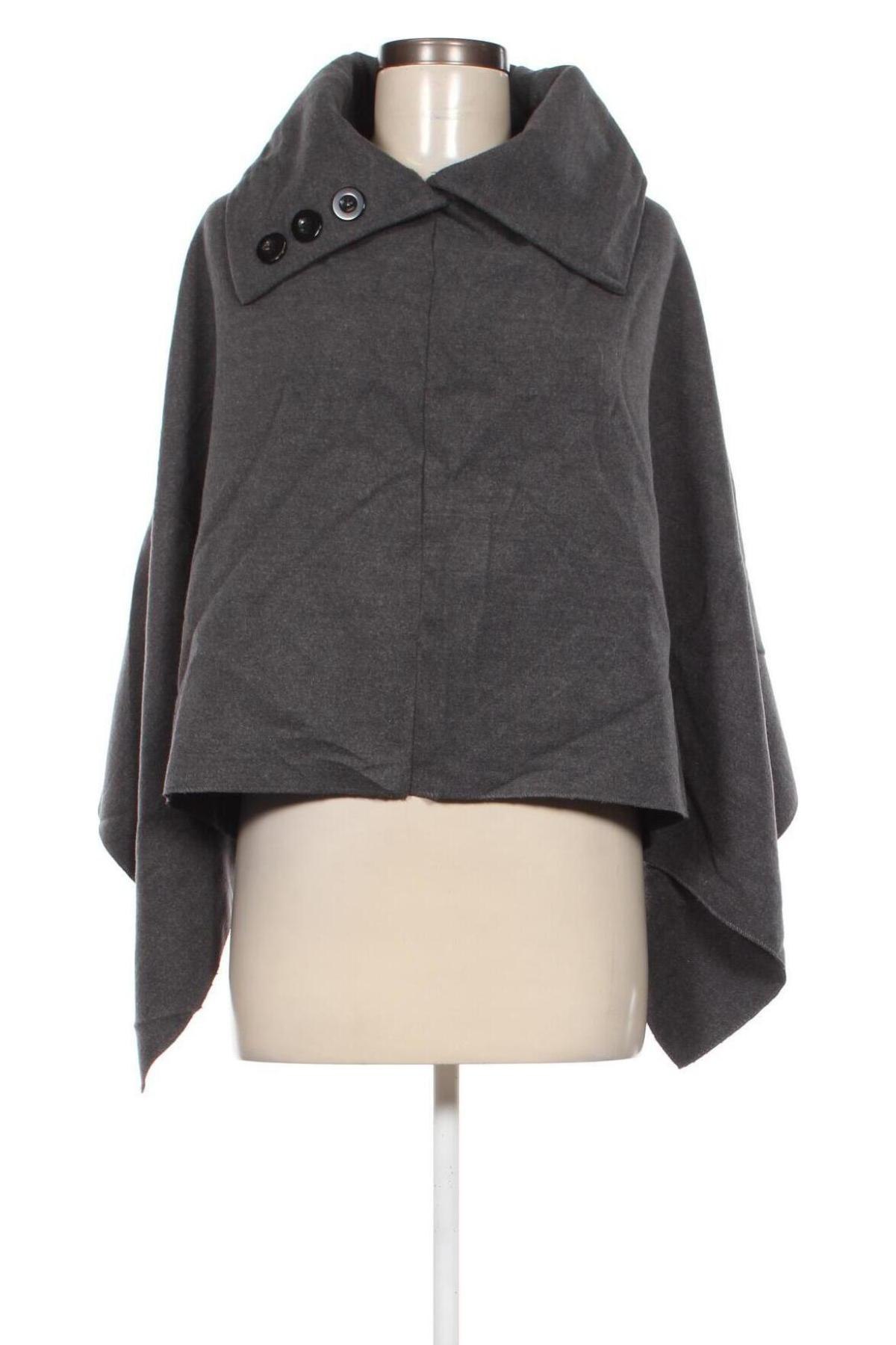 Poncho, Größe M, Farbe Grau, Preis € 20,49