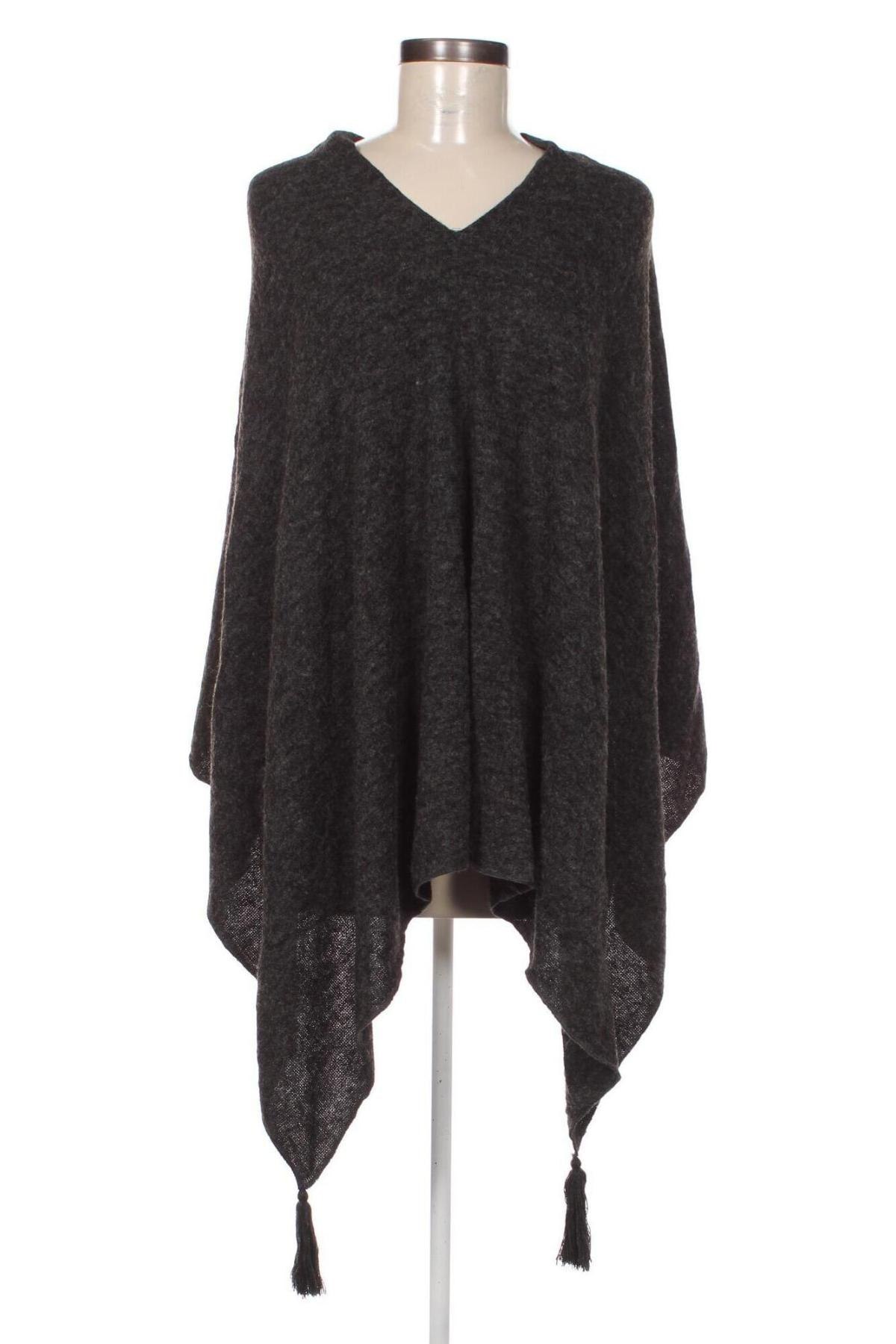 Poncho, Mărime M, Culoare Gri, Preț 95,99 Lei