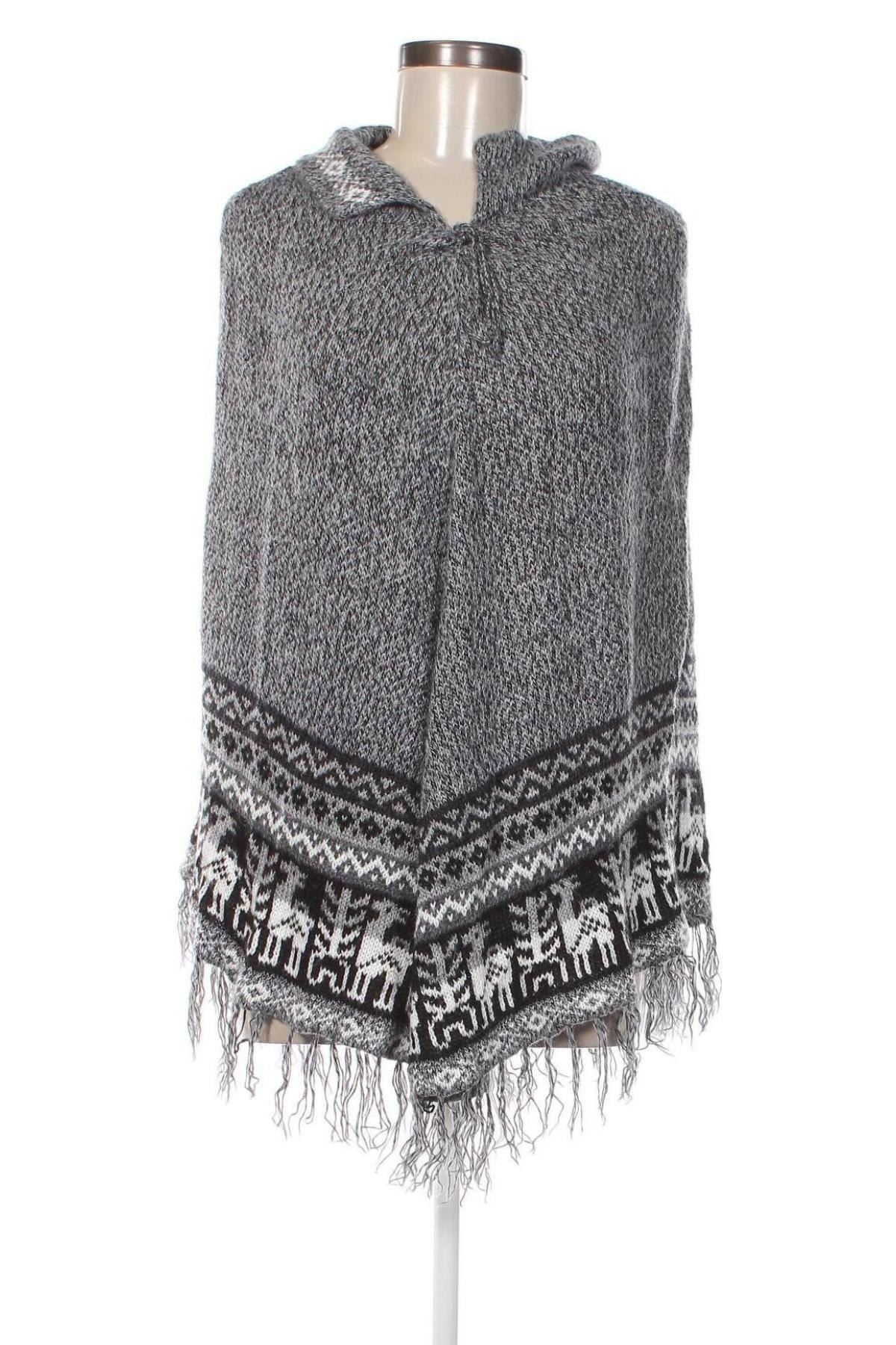 Poncho, Größe M, Farbe Mehrfarbig, Preis € 20,49