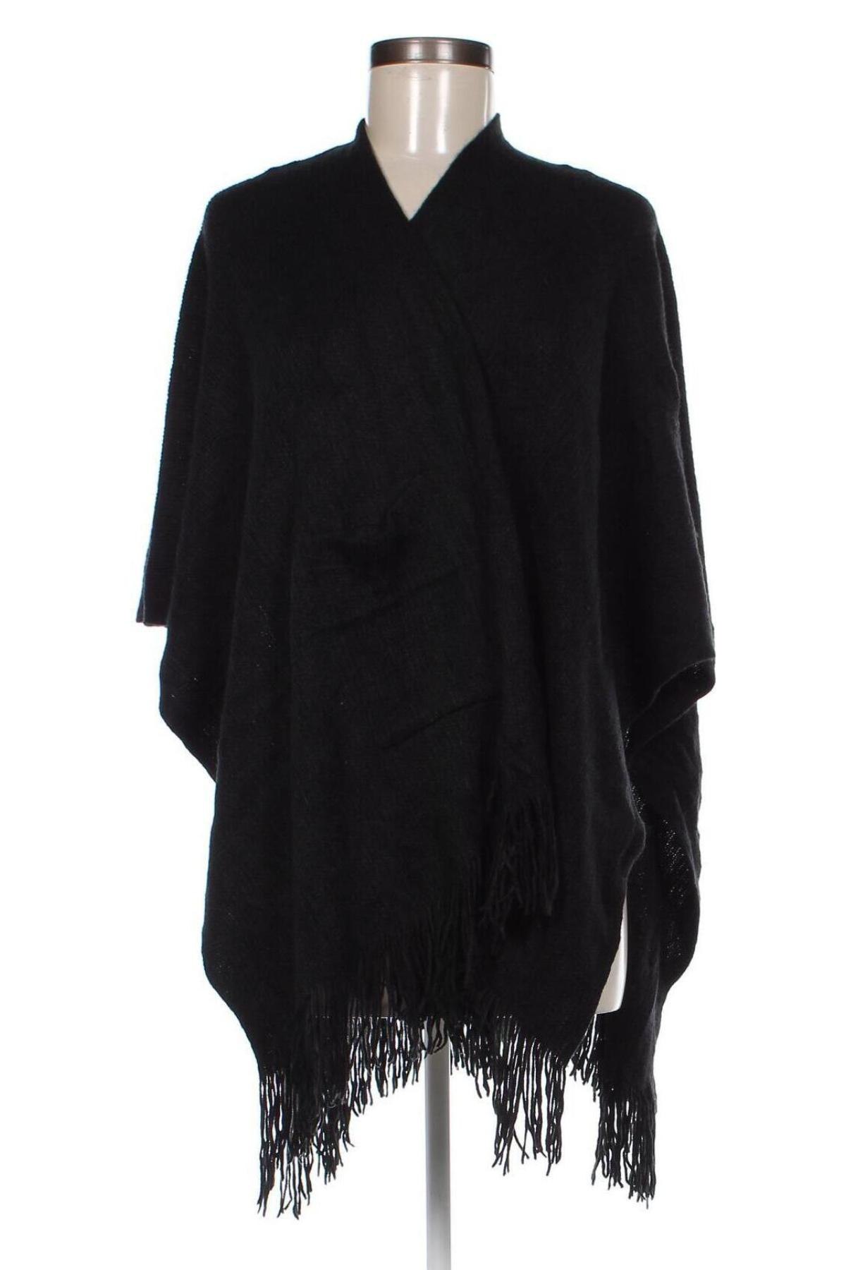 Poncho, Mărime M, Culoare Negru, Preț 59,99 Lei