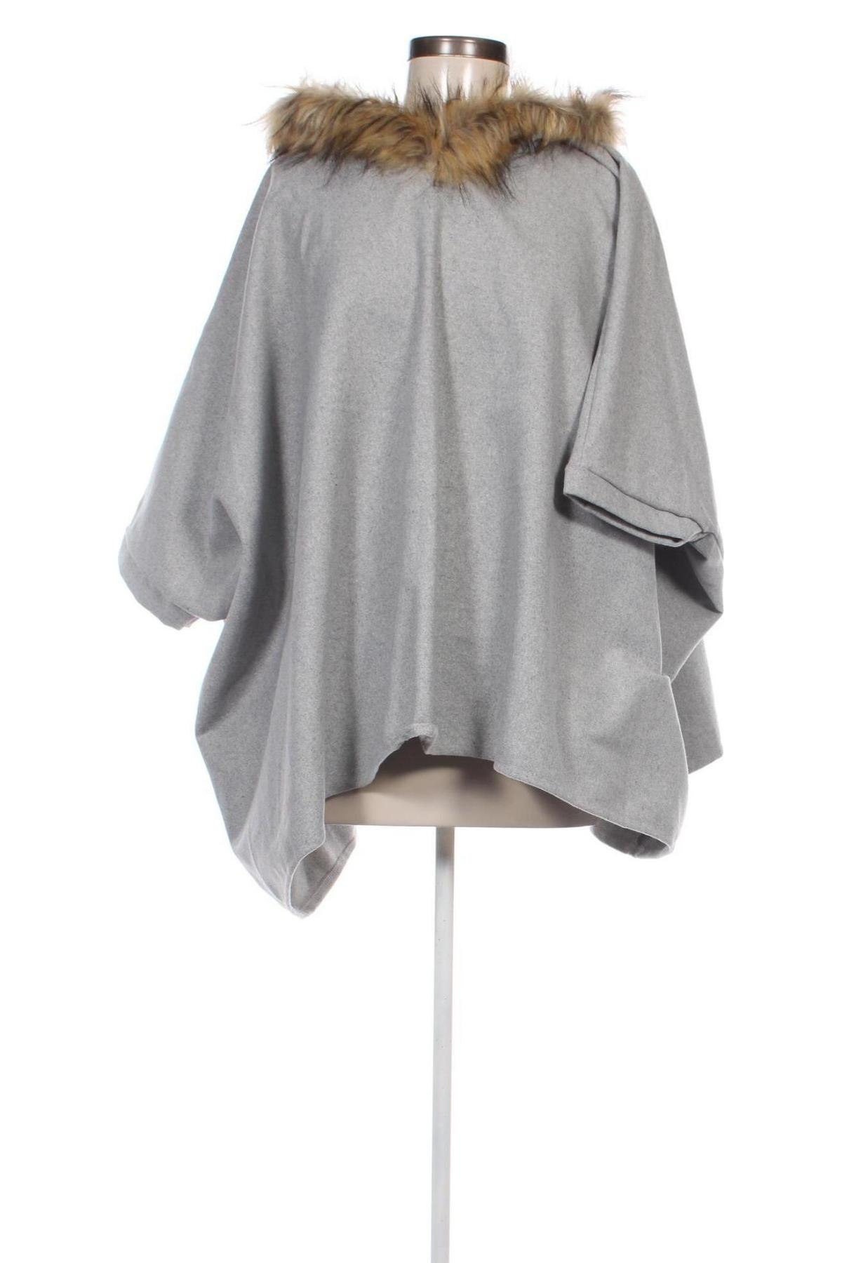 Poncho, Größe L, Farbe Grau, Preis 20,49 €