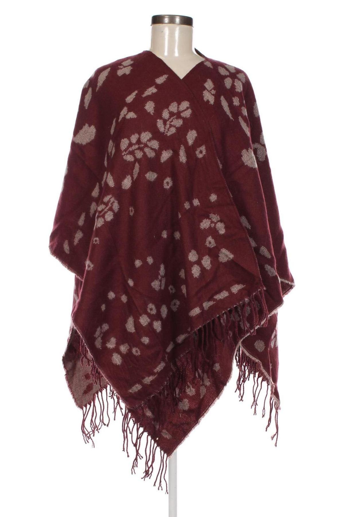 Poncho, Größe M, Farbe Rot, Preis € 20,49