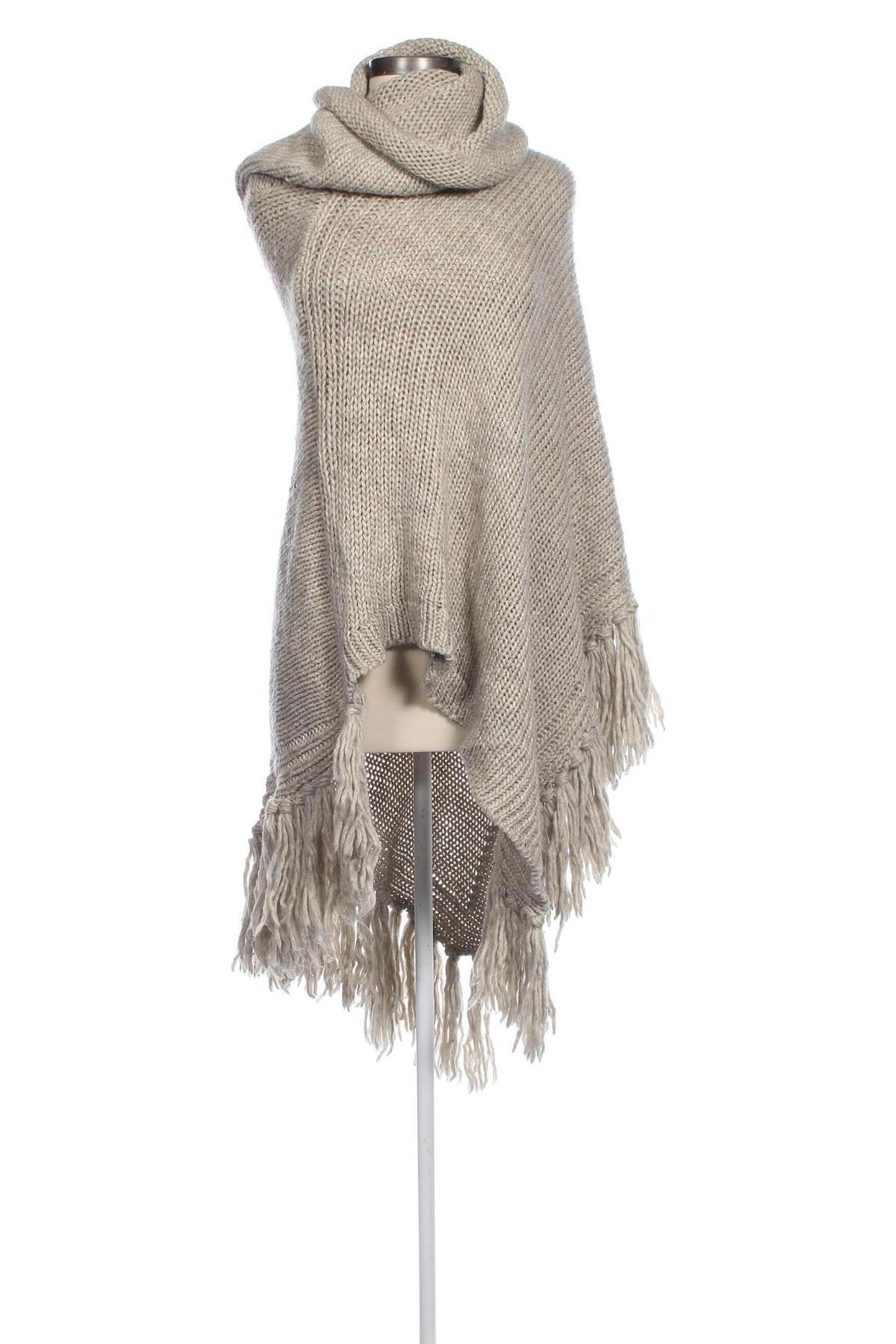 Poncho Accessorize, Mărime L, Culoare Bej, Preț 97,99 Lei