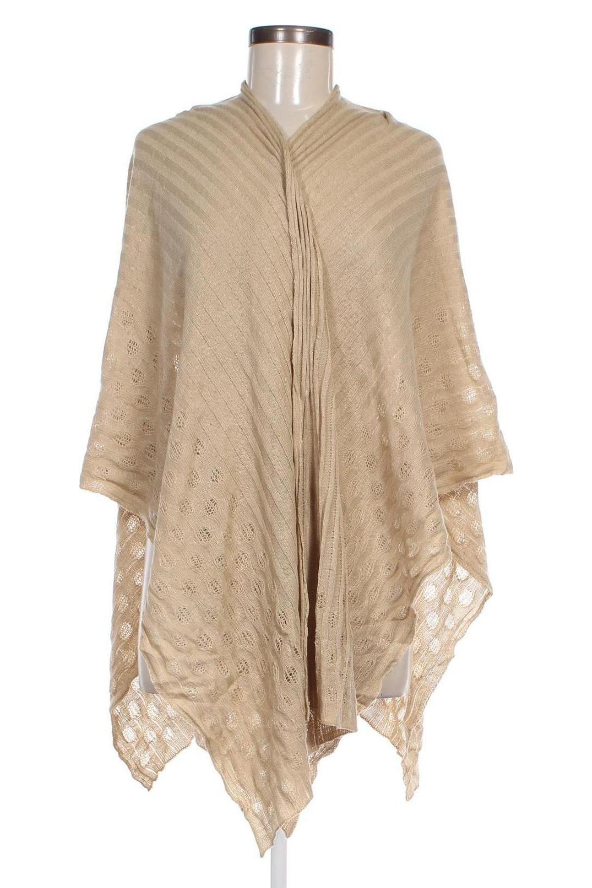 Poncho Jessica, Mărime M, Culoare Bej, Preț 48,99 Lei