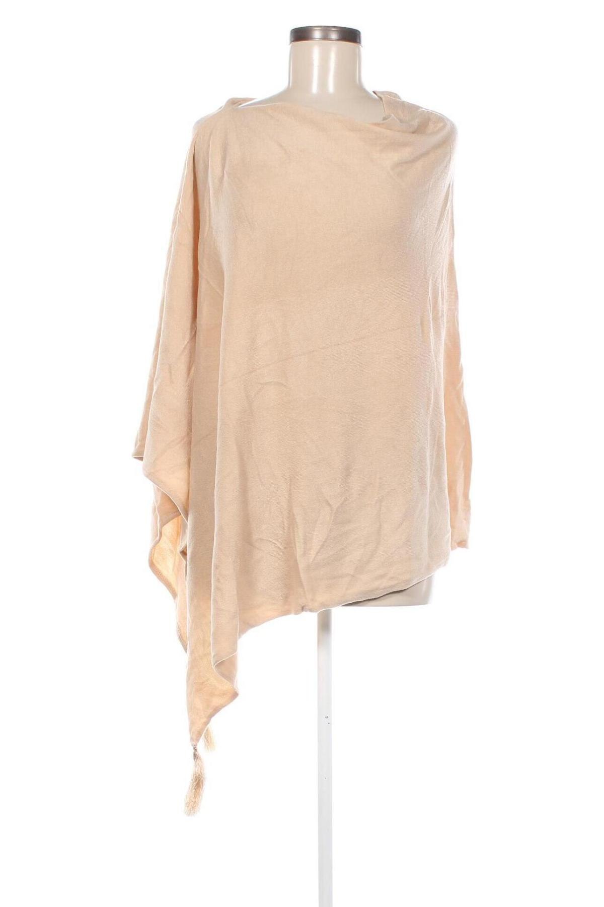 Poncho Katies, Größe S, Farbe Beige, Preis € 17,99