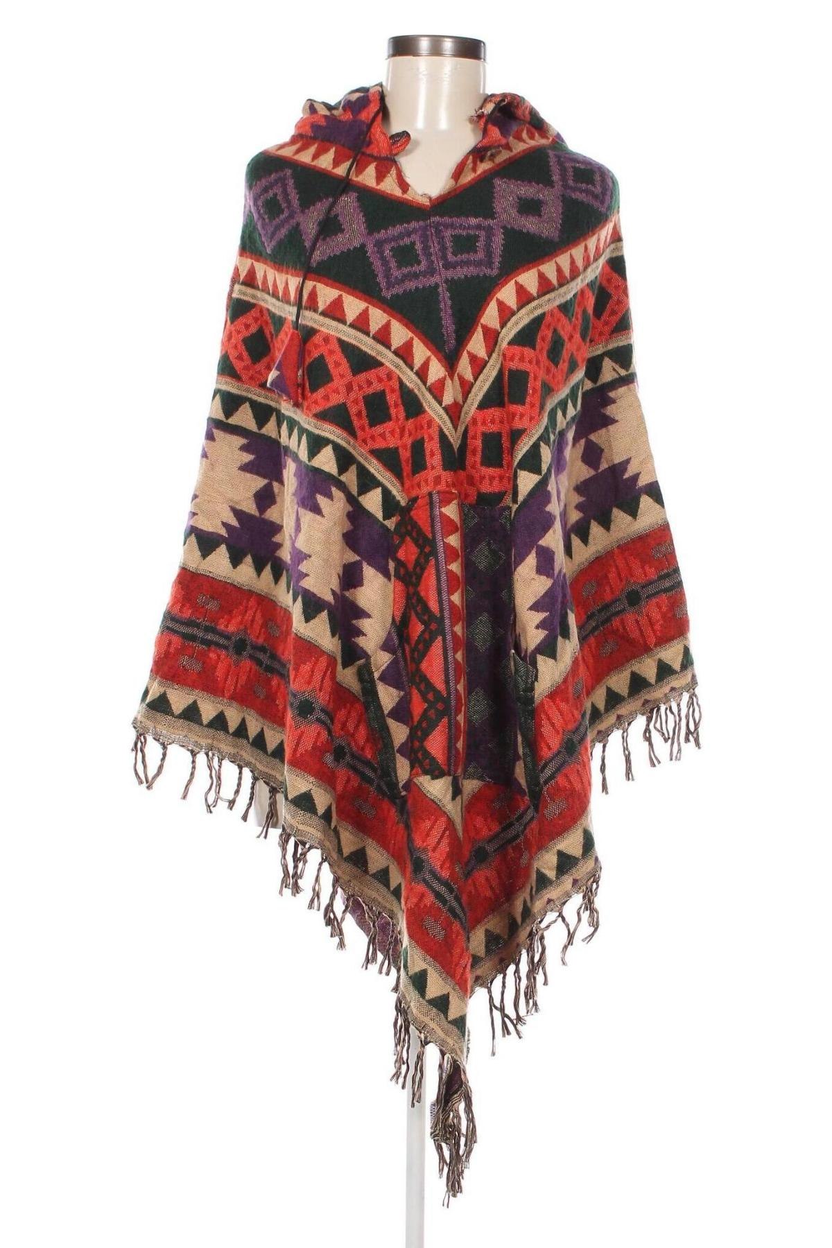 Poncho Made In Italia, Mărime M, Culoare Multicolor, Preț 123,99 Lei