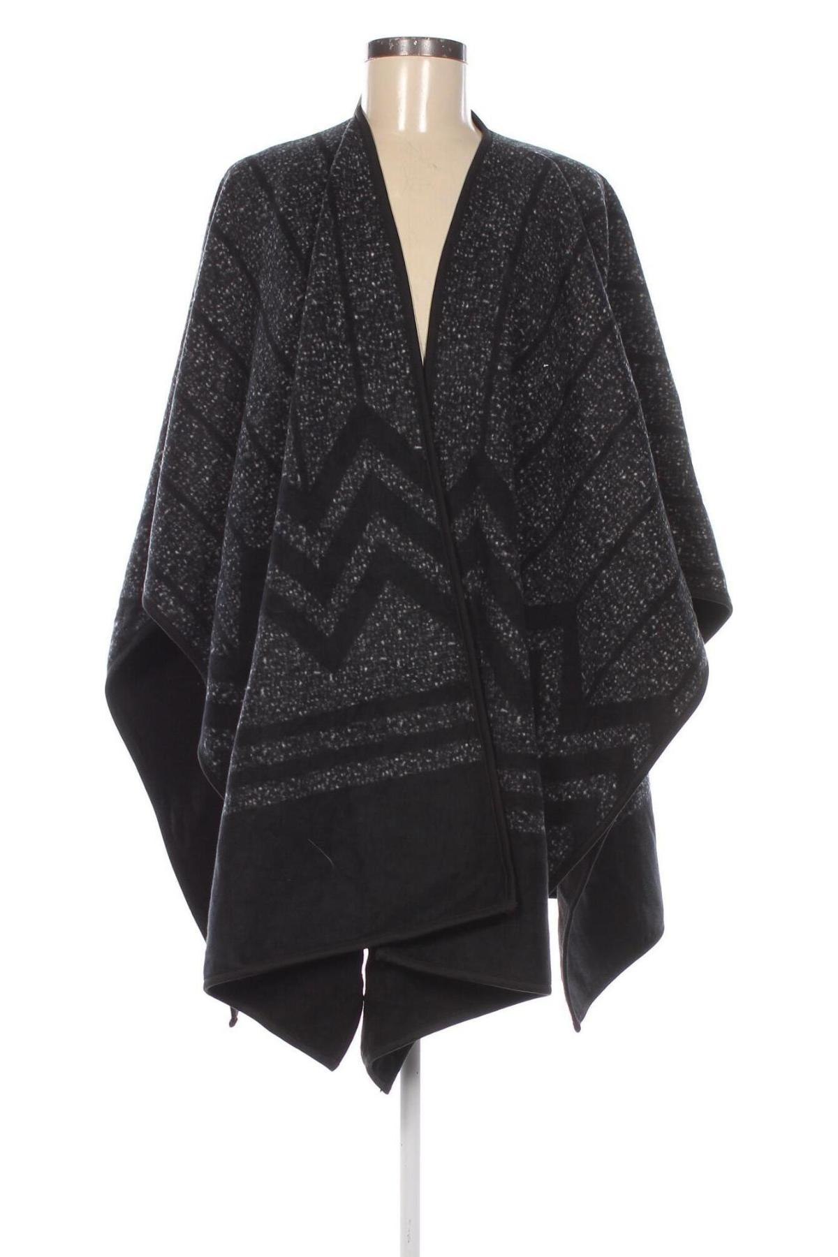 Poncho Nicole Miller, Mărime M, Culoare Negru, Preț 100,99 Lei