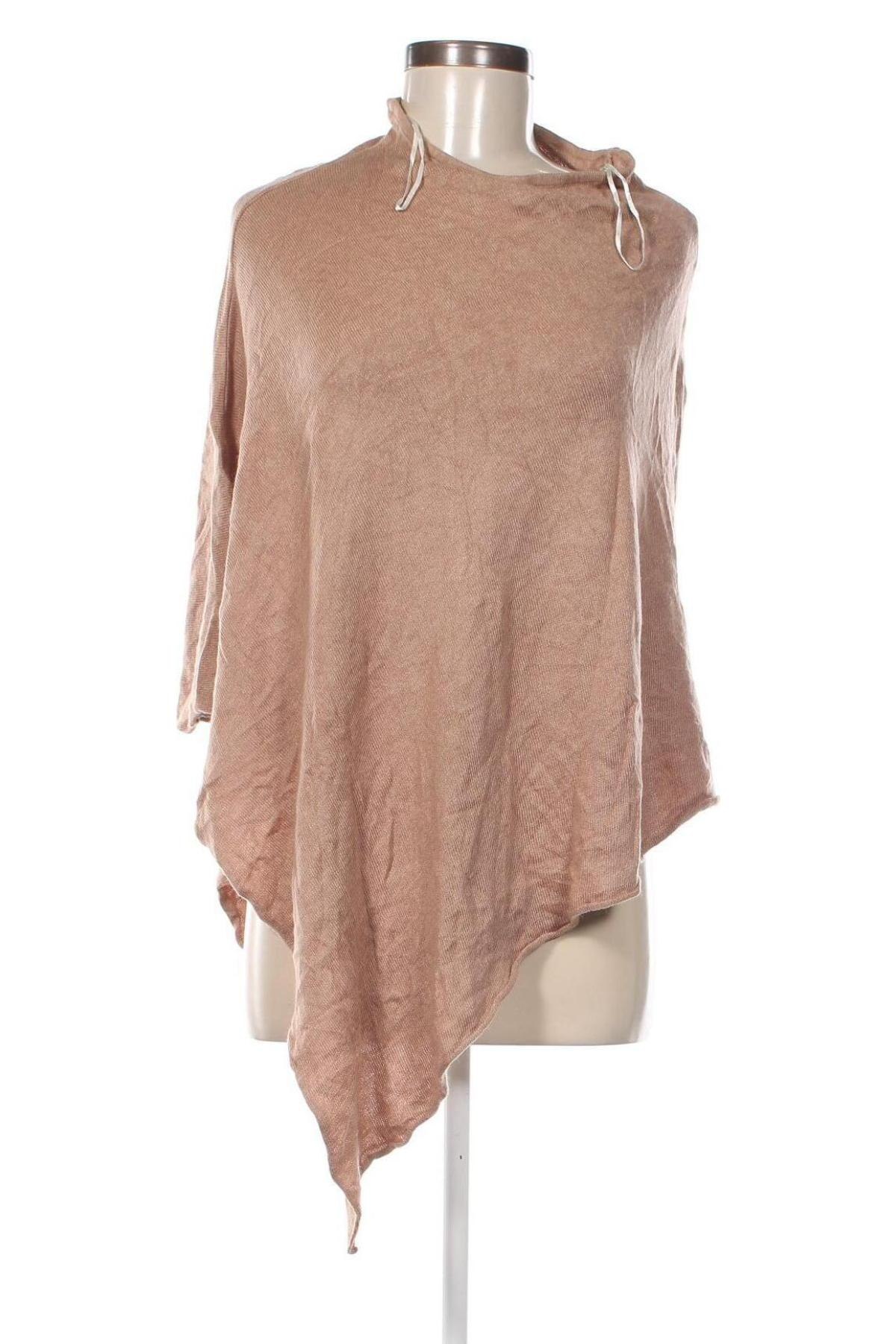 Poncho Pieces, Größe M, Farbe Beige, Preis 20,99 €