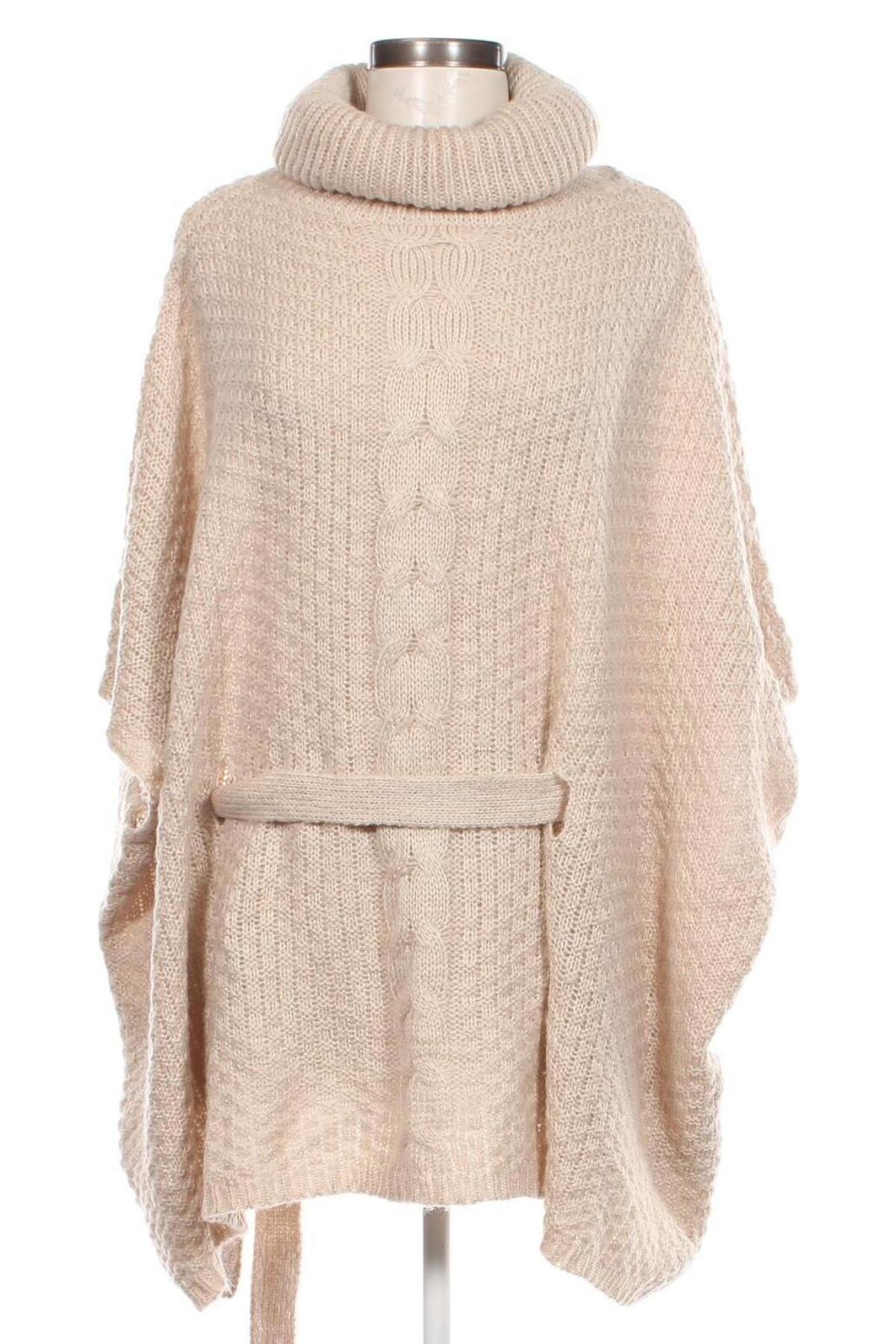 Poncho Vero Moda, Größe M, Farbe Beige, Preis € 14,99