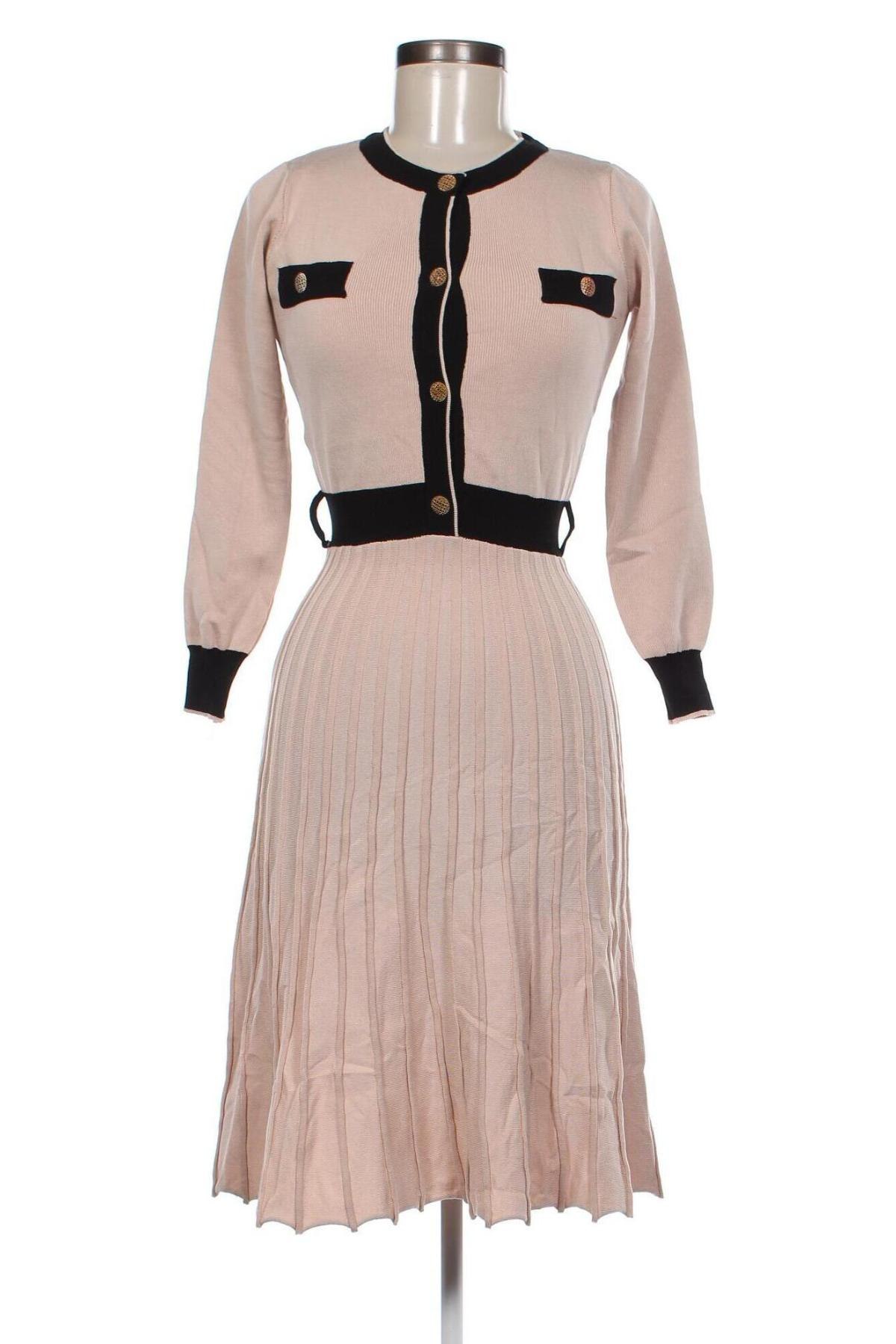 Kleid, Größe S, Farbe Beige, Preis € 9,49