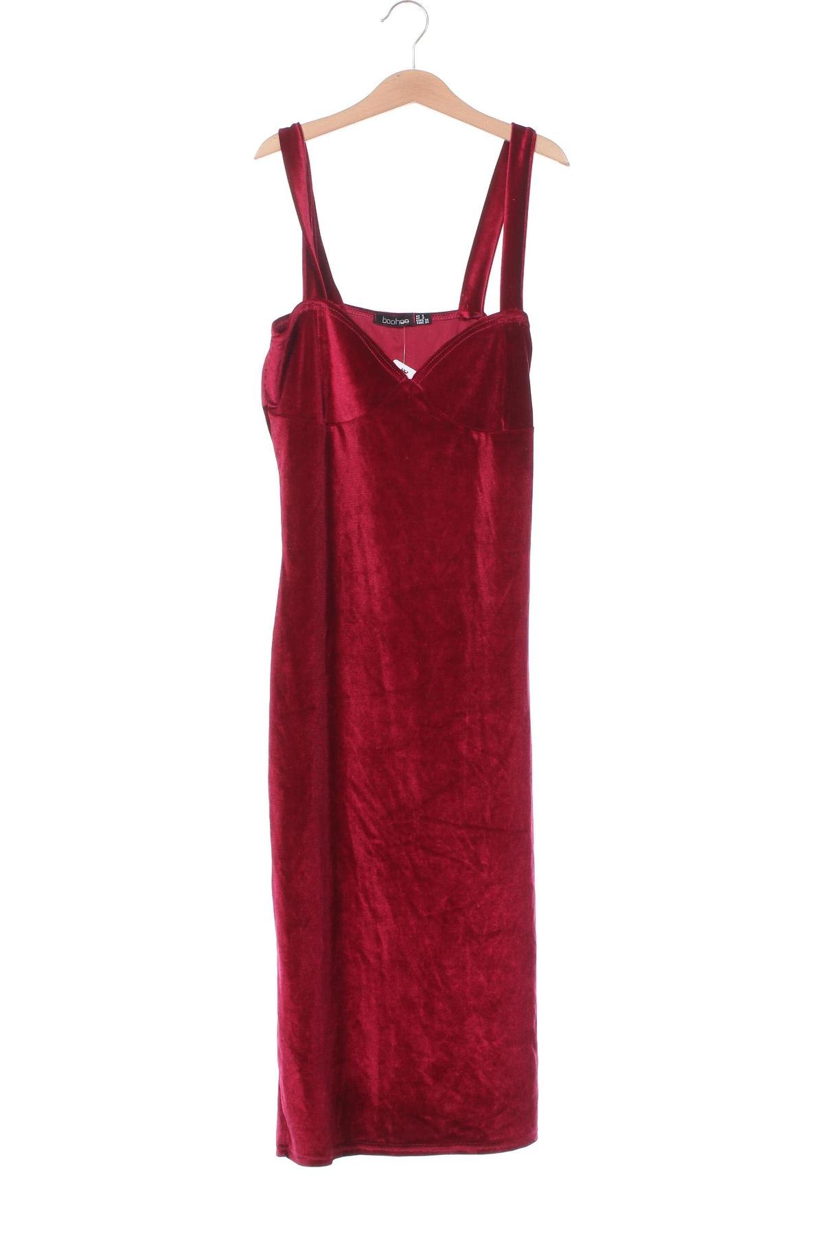 Kleid Boohoo, Größe XS, Farbe Rot, Preis € 10,99