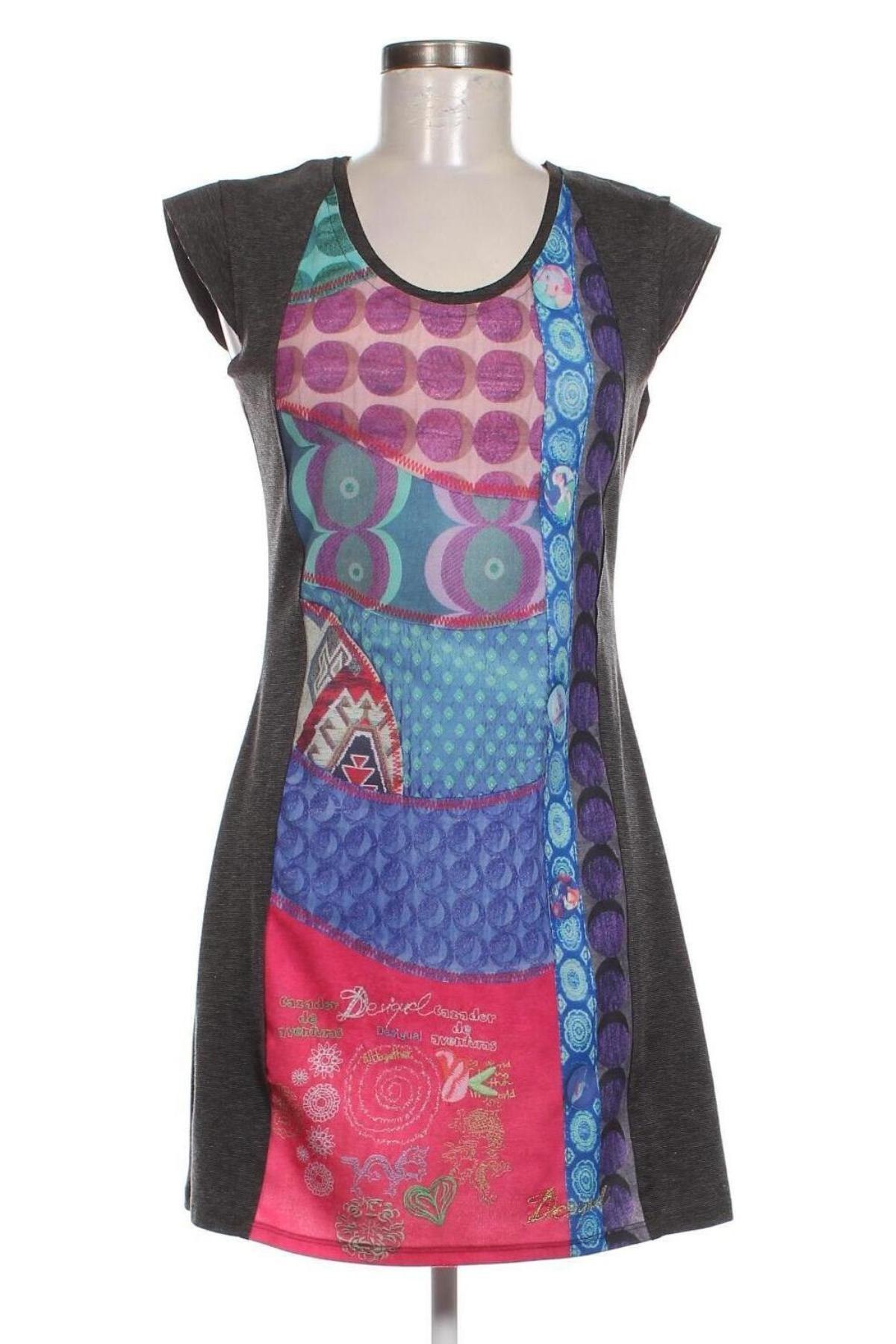 Kleid Desigual, Größe M, Farbe Mehrfarbig, Preis € 41,91