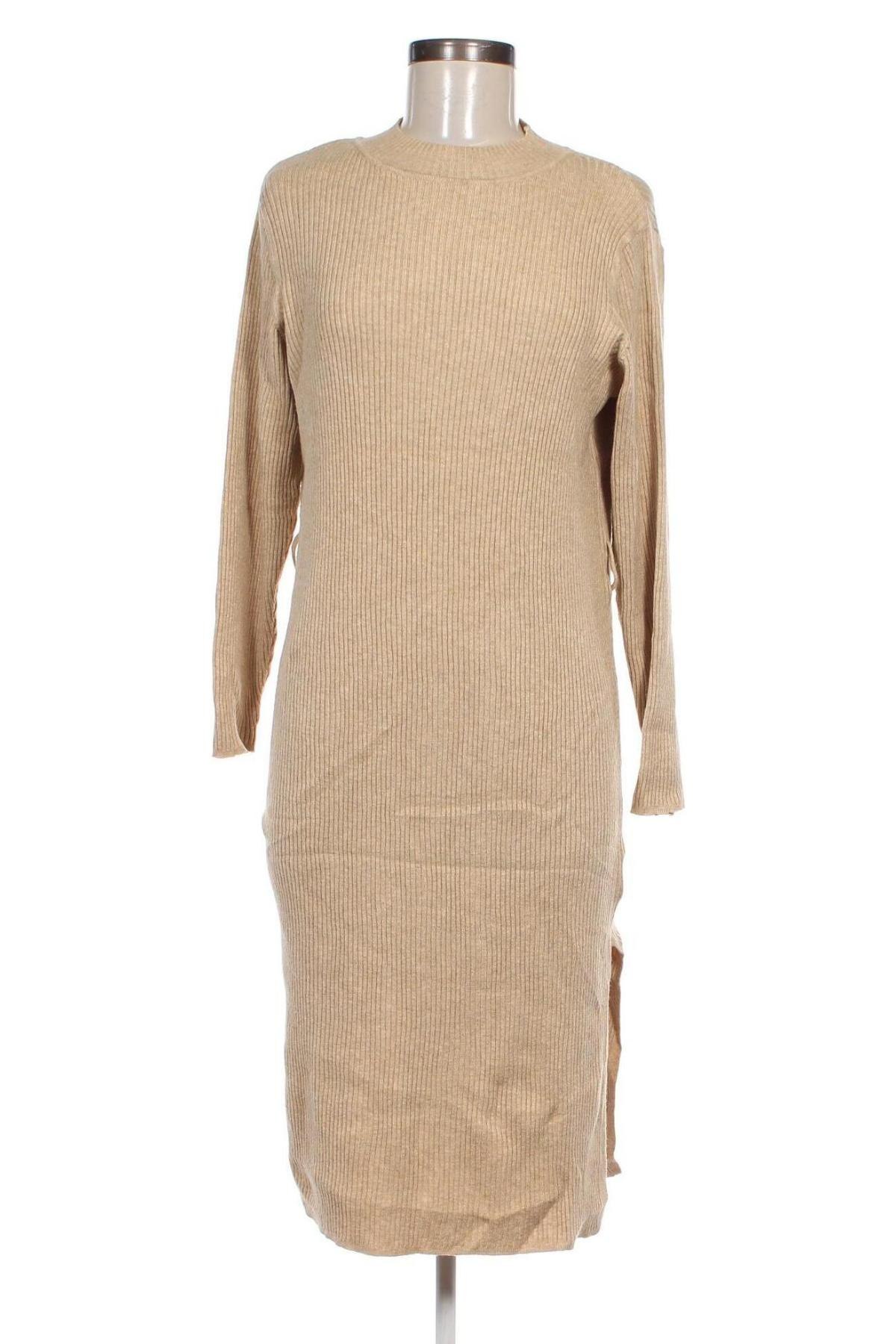 Kleid Ever.me by Takko Fashion, Größe L, Farbe Beige, Preis € 20,49