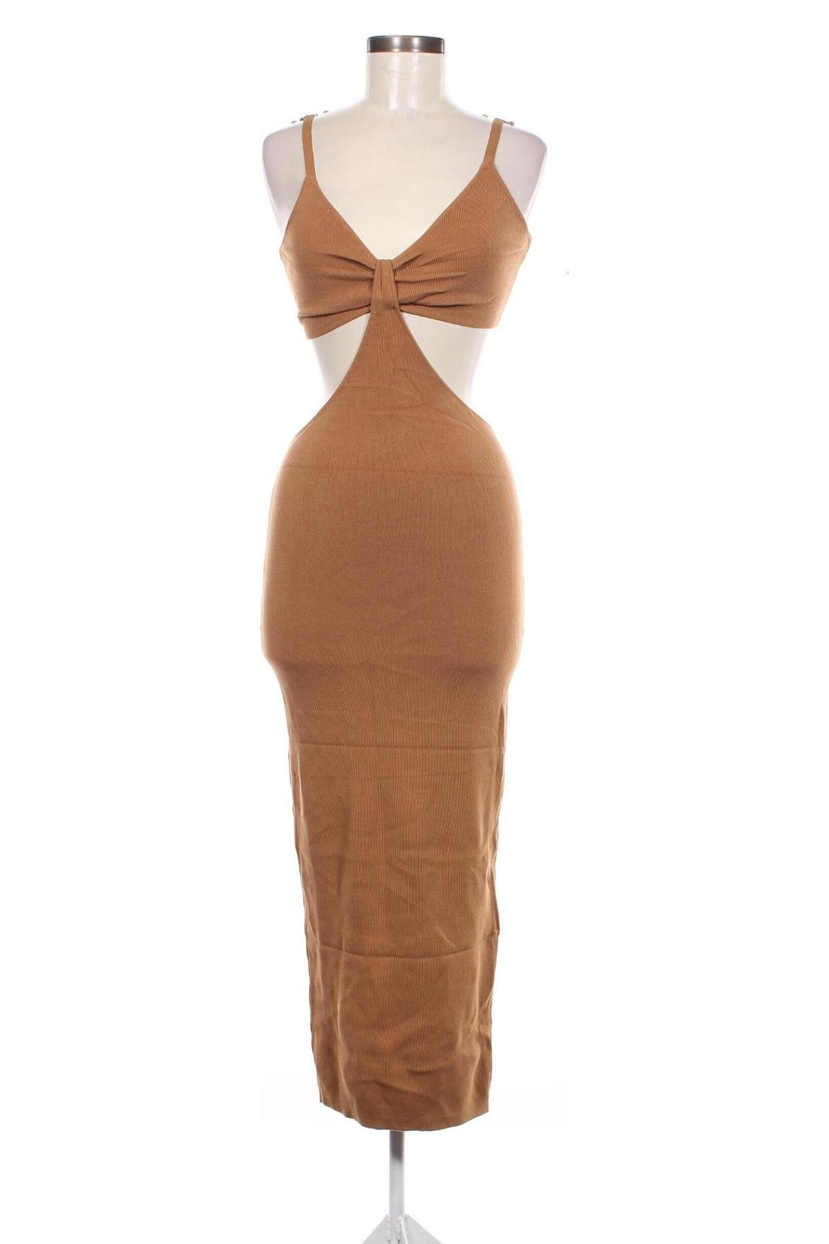 Kleid Fashion nova, Größe S, Farbe Beige, Preis 10,49 €