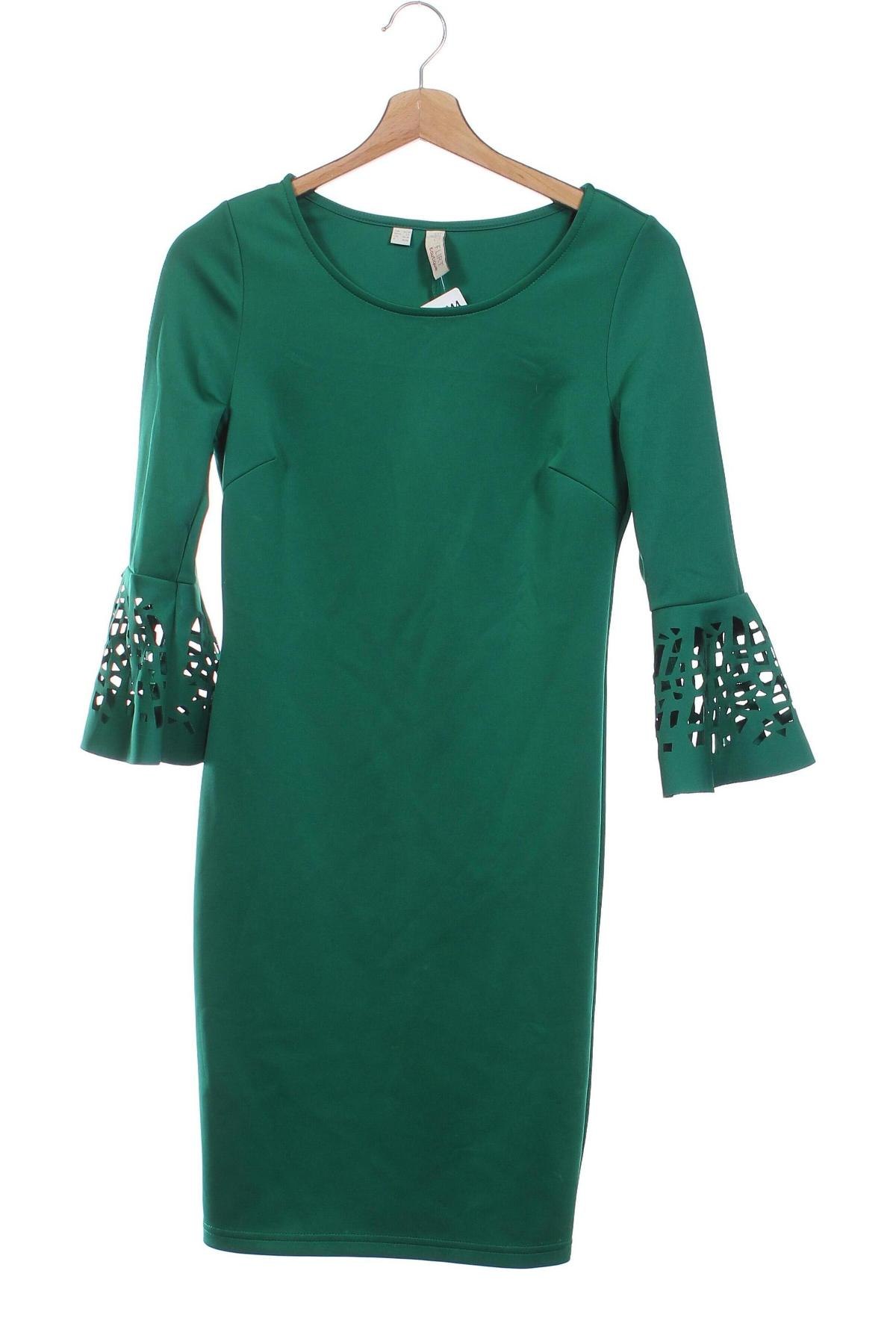 Rochie Flirt, Mărime XS, Culoare Verde, Preț 64,99 Lei