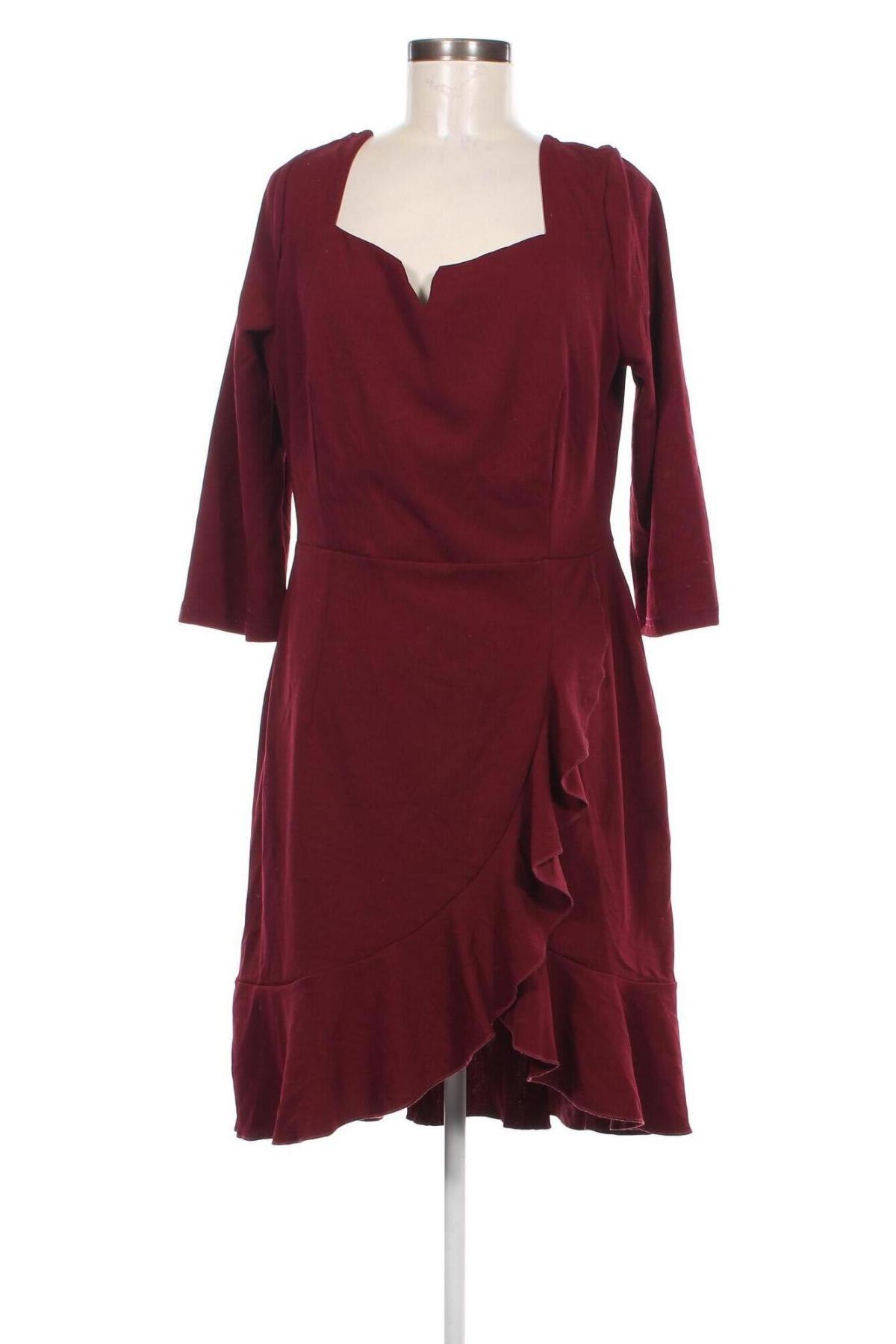 Kleid Knitee, Größe XXL, Farbe Rot, Preis 33,99 €