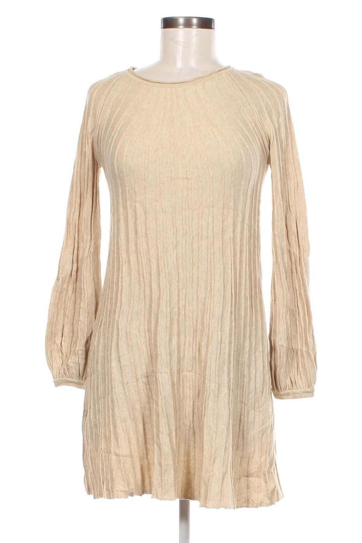 Kleid Max Studio, Größe XS, Farbe Beige, Preis € 11,99