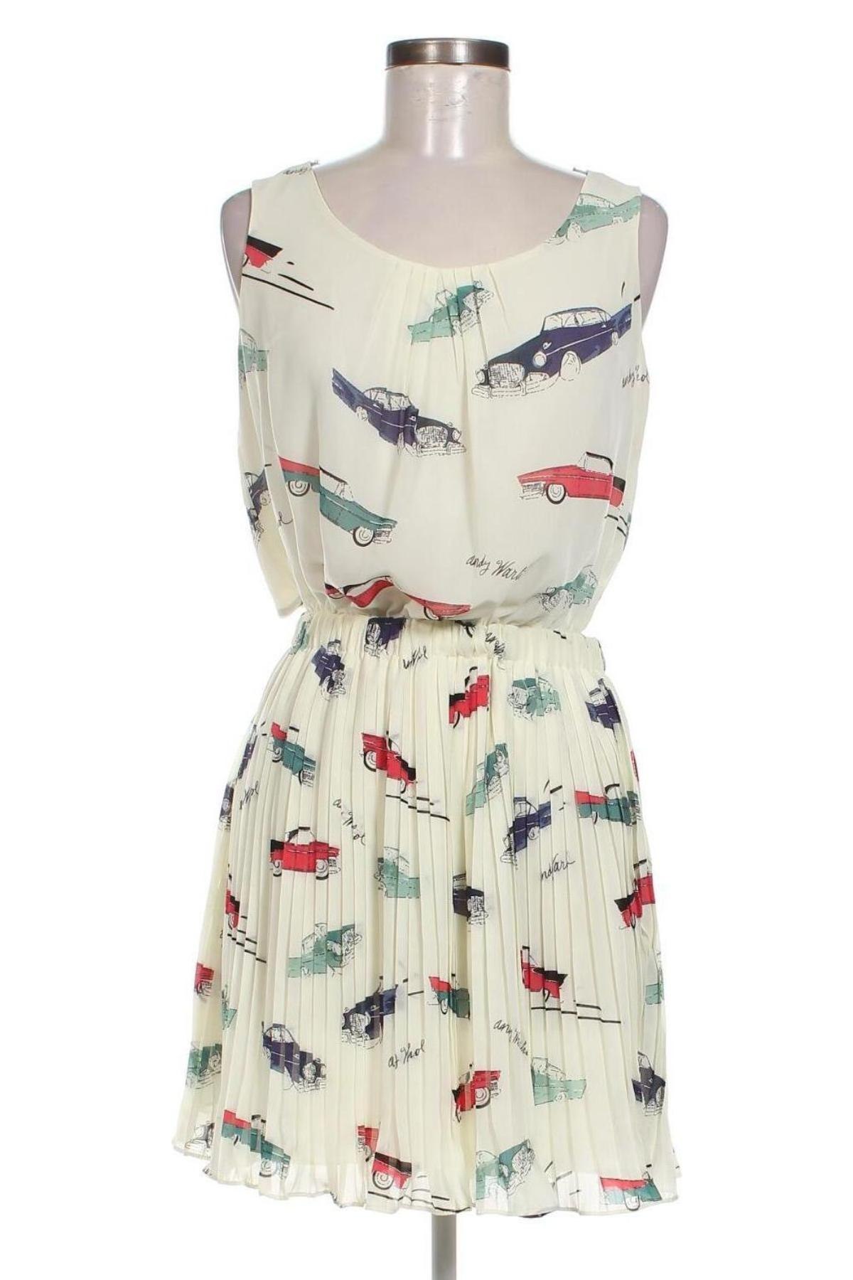 Kleid Andy Warhol By Pepe Jeans, Größe S, Farbe Mehrfarbig, Preis 31,99 €