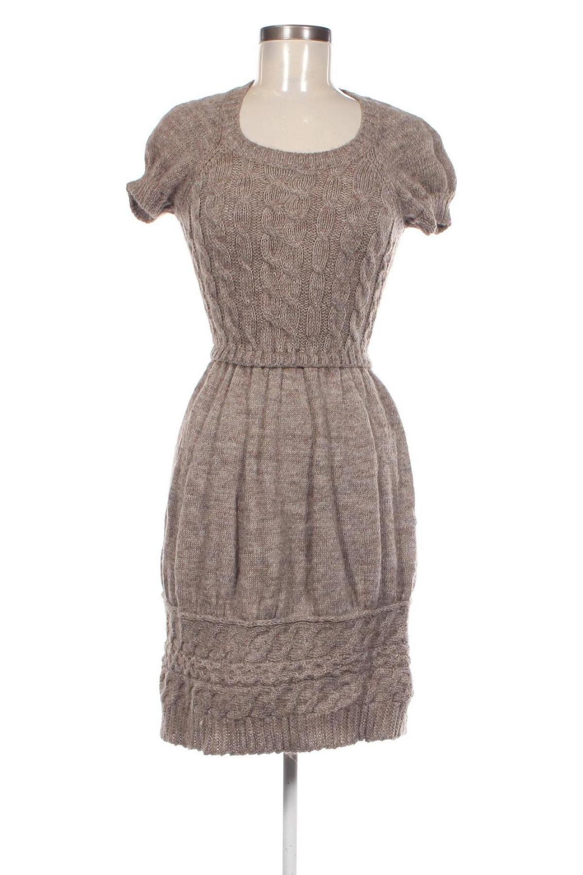 Kleid Stefanel, Größe XS, Farbe Beige, Preis € 33,99