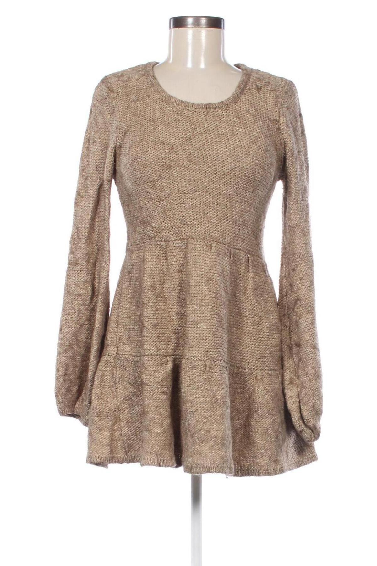 Kleid Topshop, Größe M, Farbe Beige, Preis 8,99 €