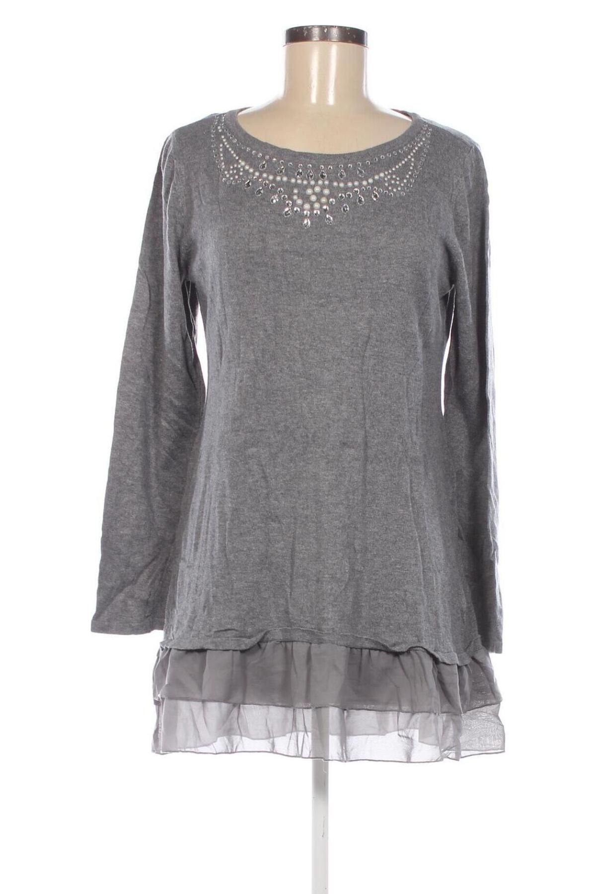 Tunika Style & Co, Größe L, Farbe Grau, Preis € 8,99