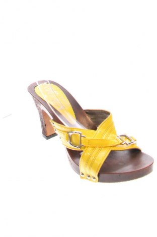 Papuci Unbranded, Mărime 37, Culoare Galben, Preț 80,77 Lei