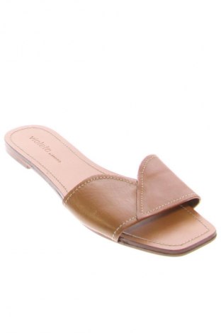 Papucs Violeta by Mango, Méret 40, Szín Barna, Ár 11 979 Ft