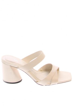 Japonki Zara, Rozmiar 41, Kolor Beżowy, Cena 88,99 zł