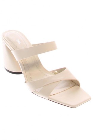 Japonki Zara, Rozmiar 41, Kolor Beżowy, Cena 88,99 zł