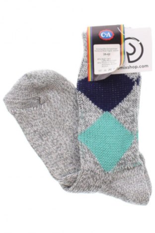 Socken C&A, Größe S, Farbe Grau, Preis 9,99 €