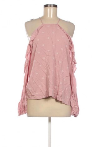 Női blúz Abercrombie & Fitch, Méret L, Szín Hamurózsaszín, Ár 6 786 Ft