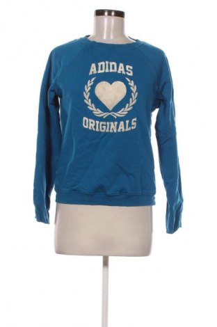 Γυναικεία μπλούζα Adidas, Μέγεθος S, Χρώμα Μπλέ, Τιμή 21,99 €