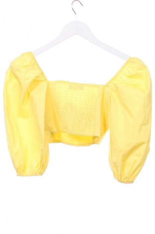 Bluză de femei Bershka, Mărime XS, Culoare Galben, Preț 50,00 Lei