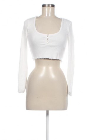 Női blúz Bershka, Méret S, Szín Fehér, Ár 1 649 Ft
