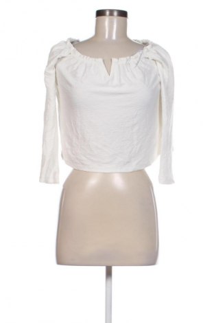 Bluzka damska Bershka, Rozmiar S, Kolor ecru, Cena 43,99 zł