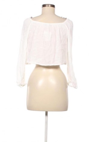 Bluză de femei Bershka, Mărime S, Culoare Alb, Preț 49,99 Lei