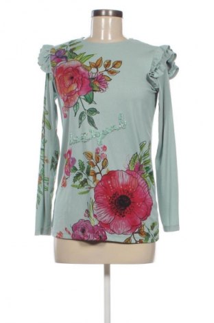 Дамска блуза Desigual, Размер XS, Цвят Многоцветен, Цена 31,99 лв.