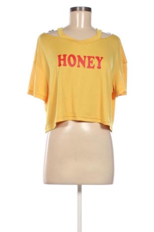 Damen Shirt Fancyqube, Größe S, Farbe Gelb, Preis € 9,72