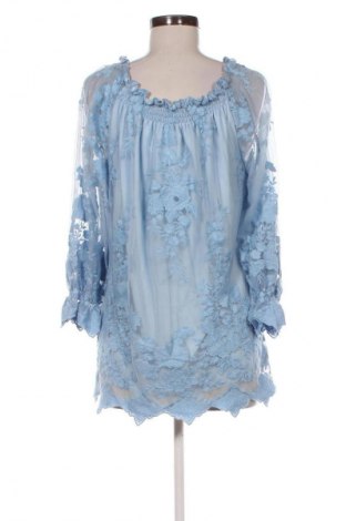 Дамска блуза Fifilles De Paris, Размер M, Цвят Син, Цена 10,99 лв.