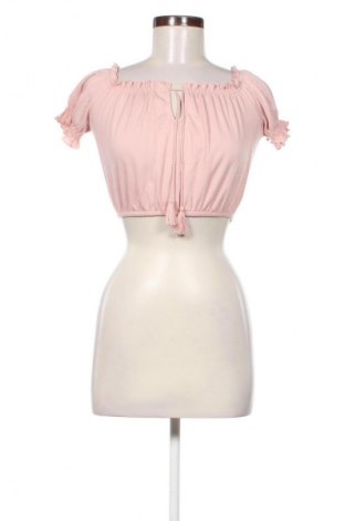 Damen Shirt H&M Divided, Größe XS, Farbe Aschrosa, Preis 9,72 €