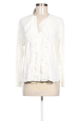 Bluzka damska Massimo Dutti, Rozmiar XS, Kolor Biały, Cena 110,07 zł