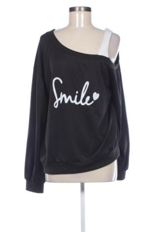 Дамска блуза SHEIN, Размер XL, Цвят Черен, Цена 19,99 лв.