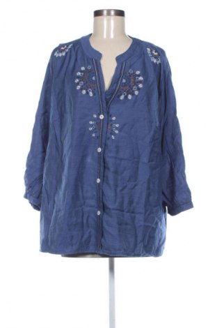 Női blúz SHEIN, Méret 4XL, Szín Kék, Ár 7 222 Ft