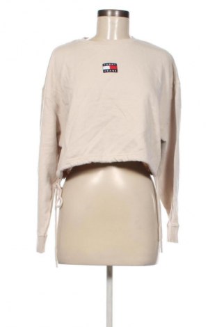 Дамска блуза Tommy Jeans, Размер M, Цвят Бежов, Цена 57,99 лв.